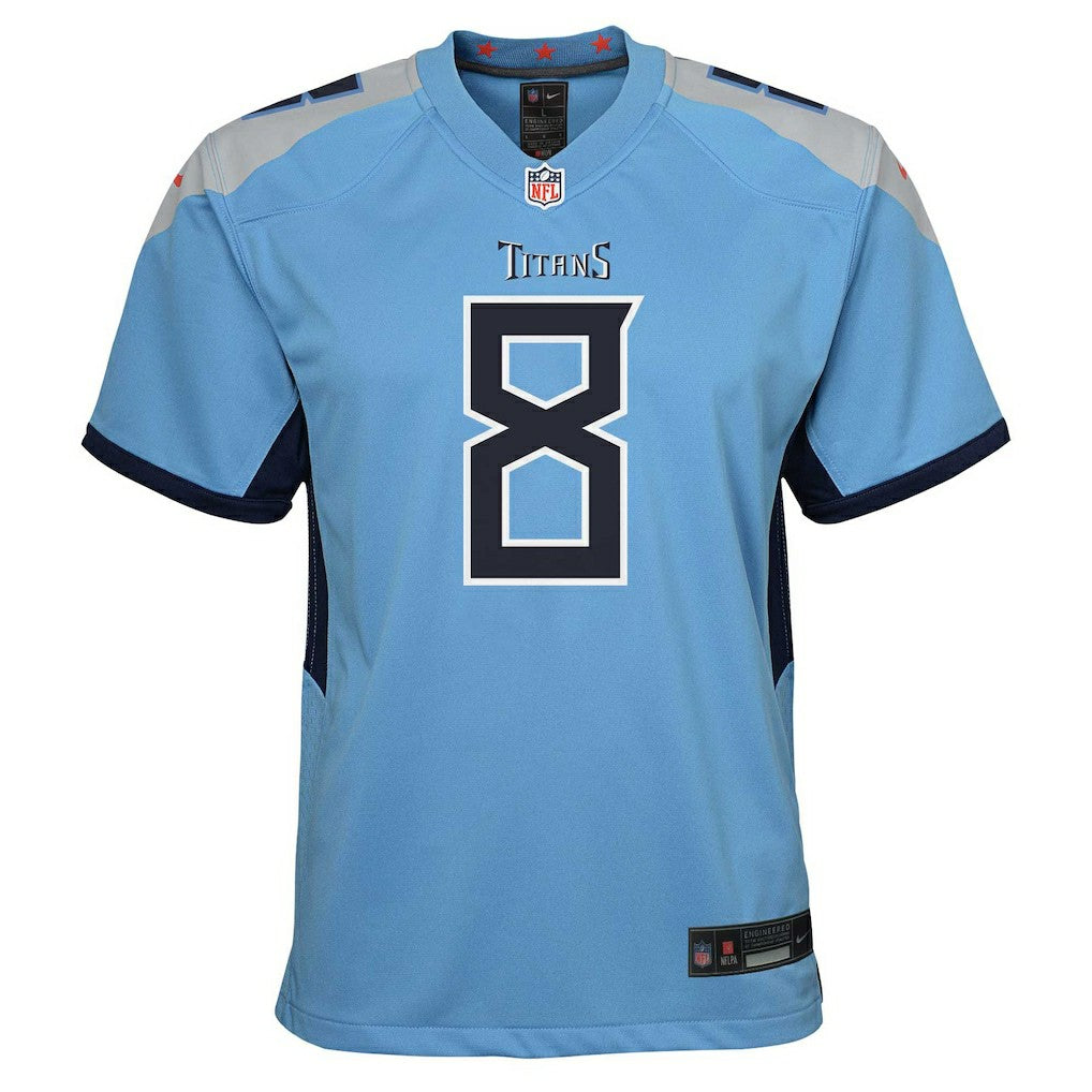 Will Levis Tennessee Titans Youth Game Jersey Light Blue | Nike for Sale