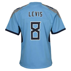 Will Levis Tennessee Titans Youth Game Jersey Light Blue | Nike for Sale