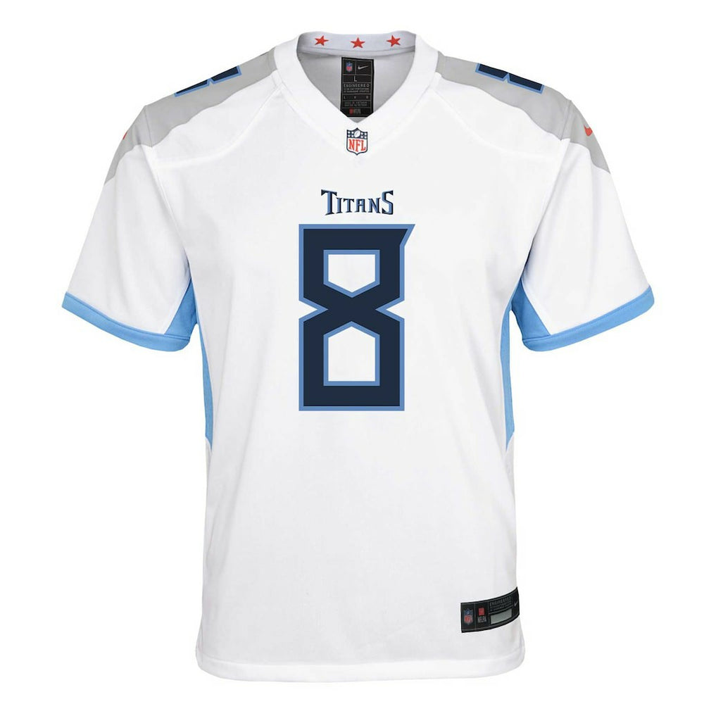 Will Levis Tennessee Titans Youth Game Jersey White | Nike for Sale