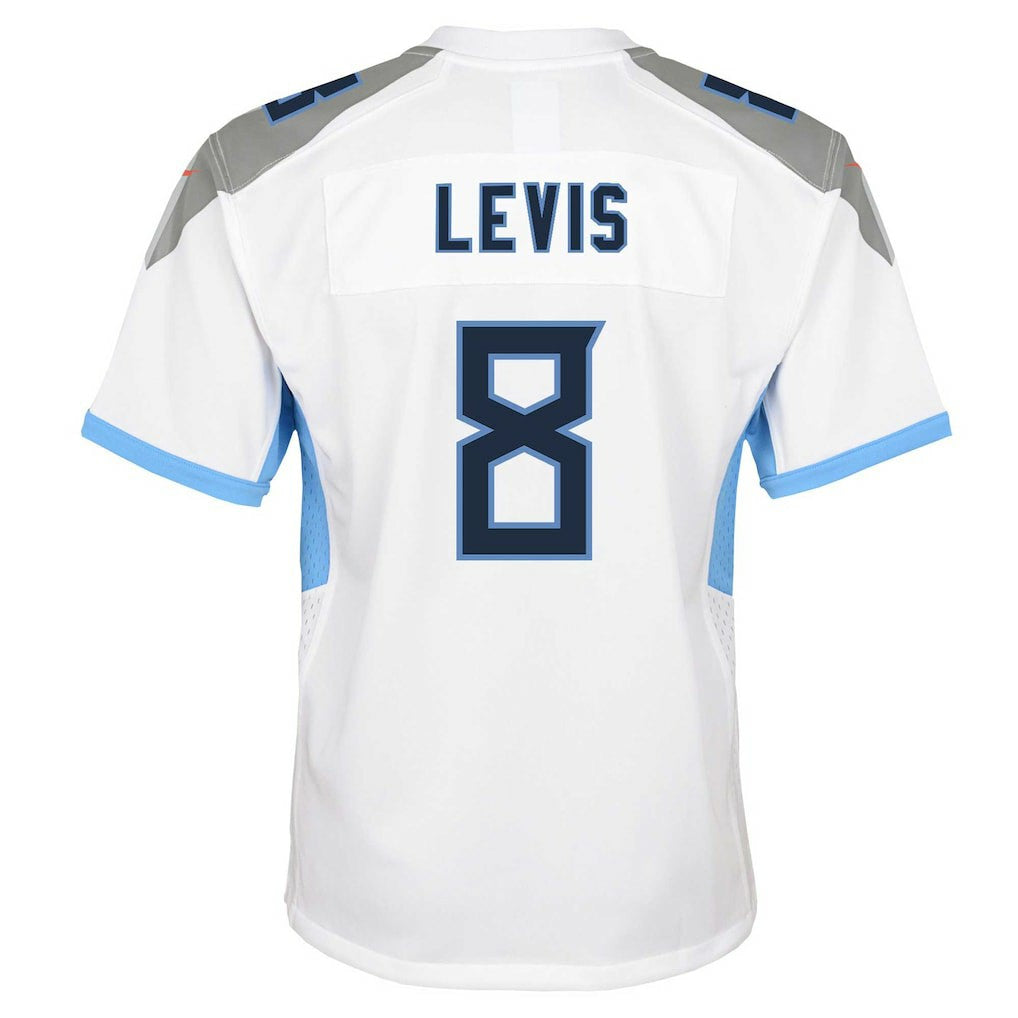 Will Levis Tennessee Titans Youth Game Jersey White | Nike for Sale