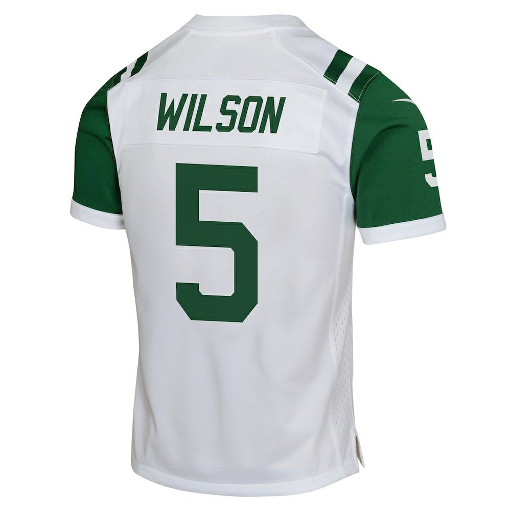 Garrett Wilson New York Jets Youth Game Jersey White | Nike for Sale
