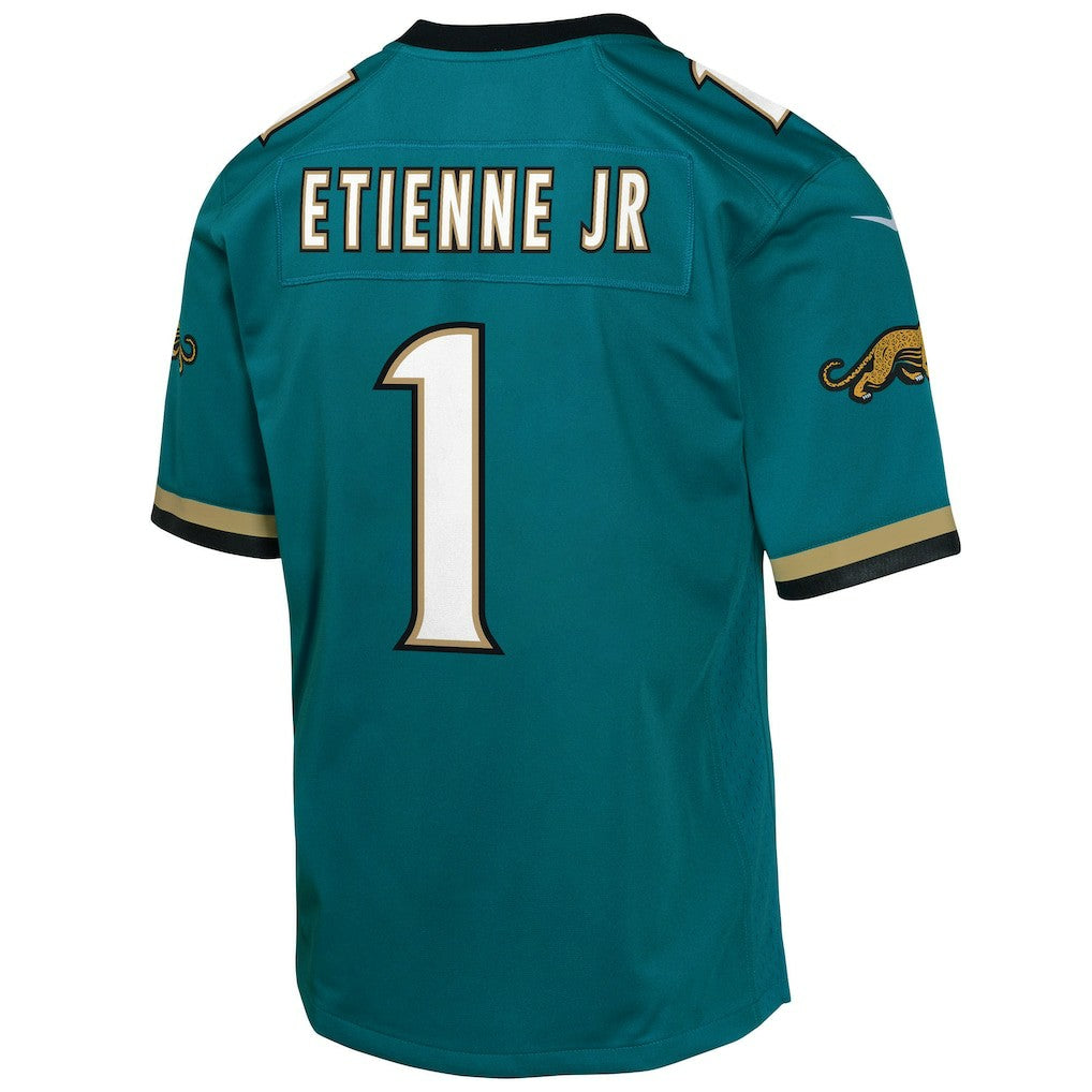 Travis Etienne Jacksonville Jaguars Youth Game Jersey Teal | Nike for Sale