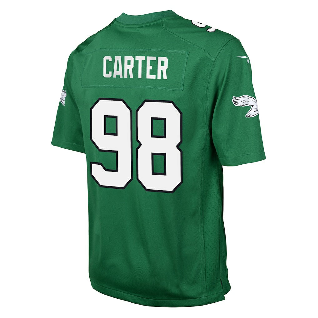 Jalen Carter Philadelphia Eagles Youth Game Jersey Kelly Green | Nike for Sale