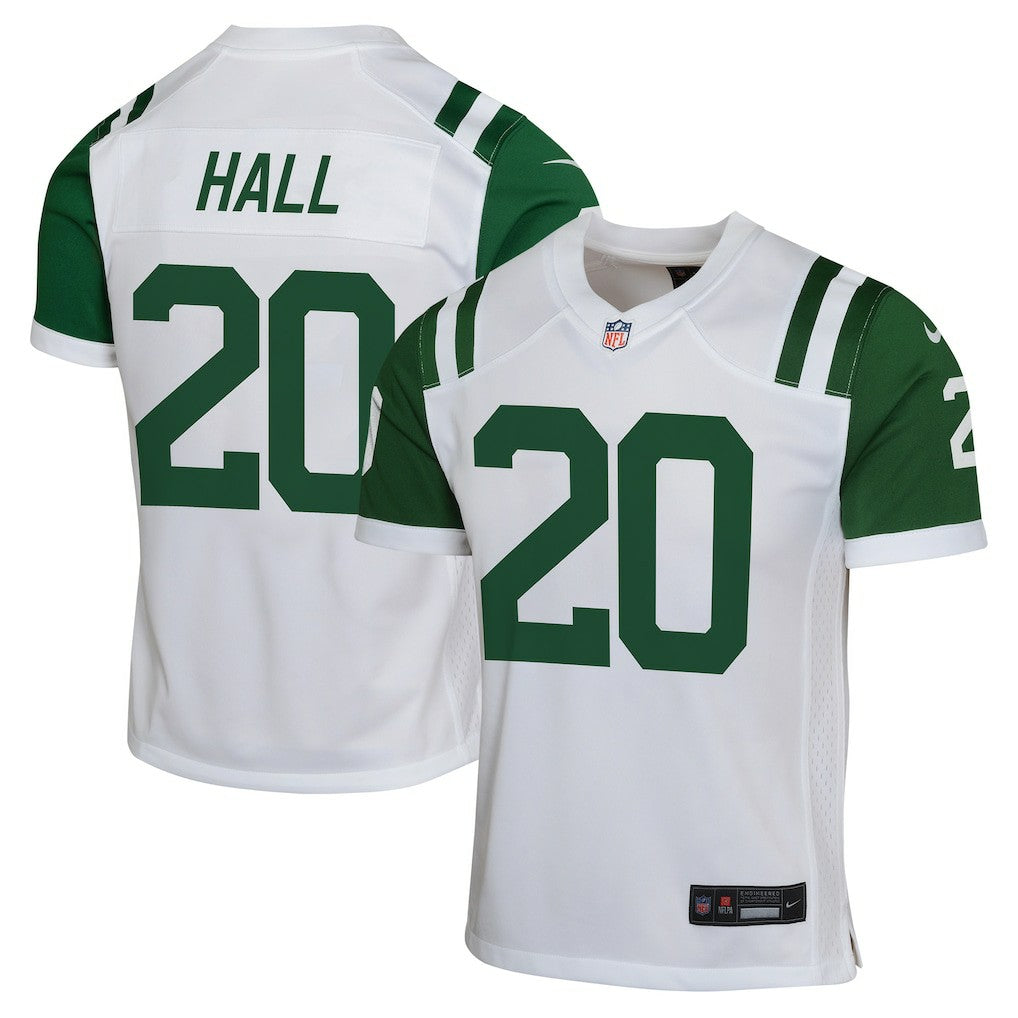 Breece Hall New York Jets Youth Game Jersey White | Nike for Sale