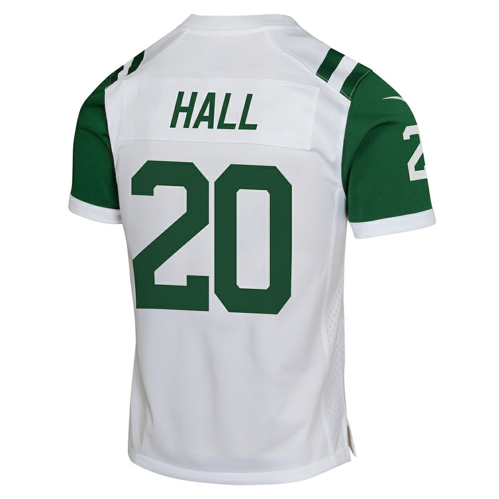Breece Hall New York Jets Youth Game Jersey White | Nike for Sale