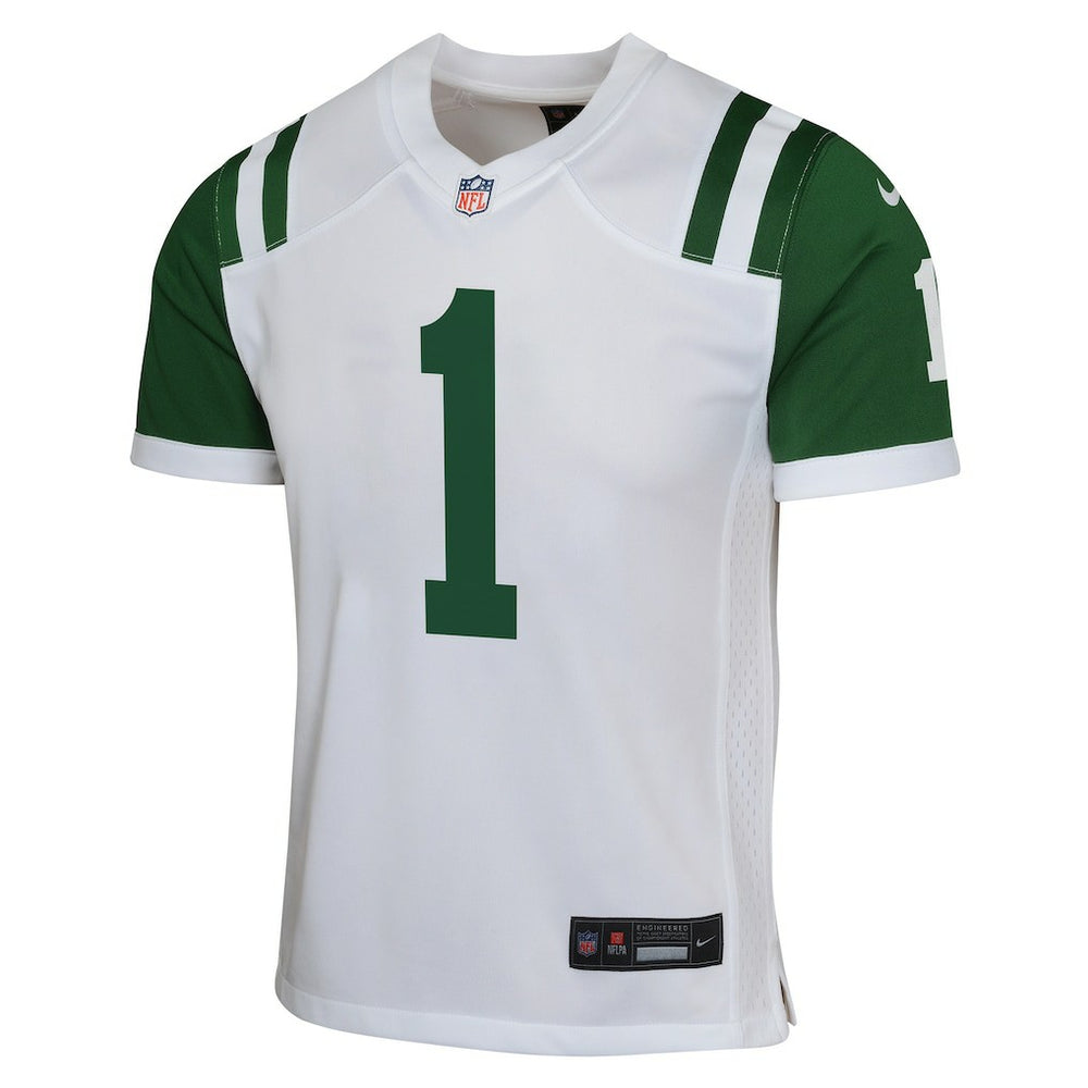 Ahmad Sauce Gardner New York Jets Youth Game Jersey White | Nike for Sale