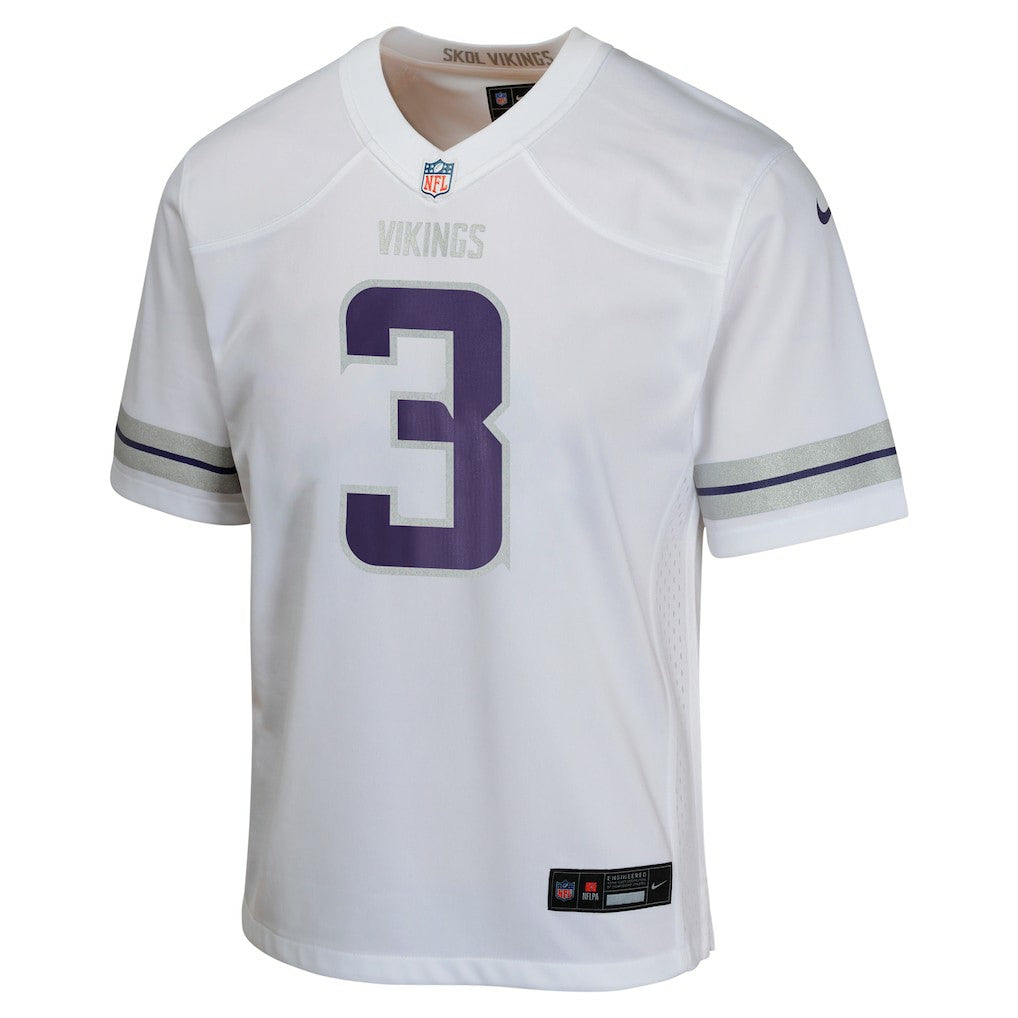 Jordan Addison Minnesota Vikings Youth Game Jersey White | Nike for Sale