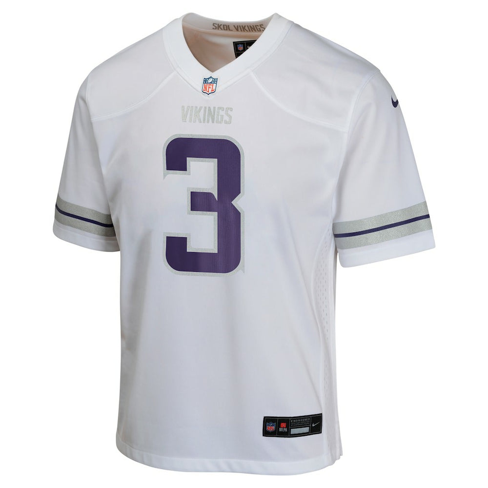 Jordan Addison Minnesota Vikings Youth Game Jersey White | Nike for Sale