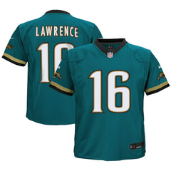 Trevor Lawrence Jacksonville Jaguars Preschool Prowler Throwback Player Game Jersey Teal | Nike for Sale