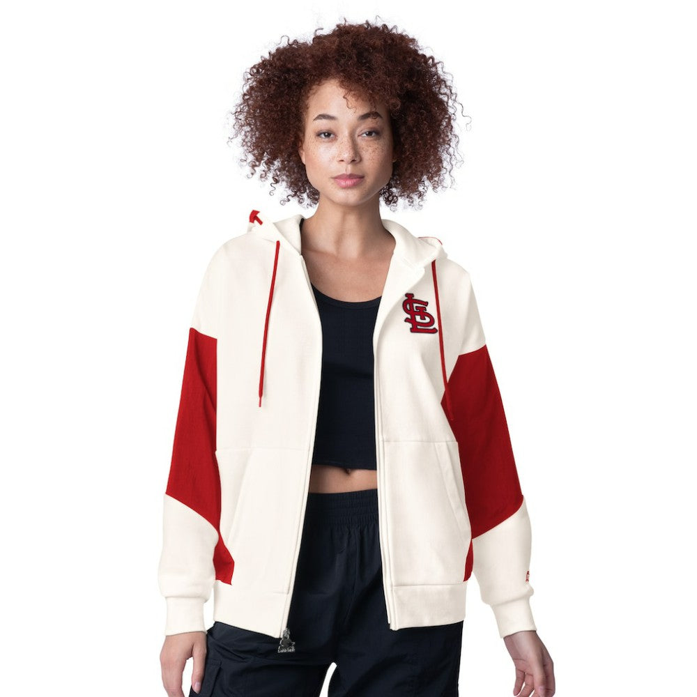 St. Louis Cardinals Starter Women's Scrimmage Full-Zip Hoodie - MLB