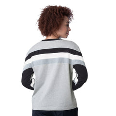 Chicago White Sox Starter Women's Triple A Fashion Color Block Long Sleeve Top - MLB
