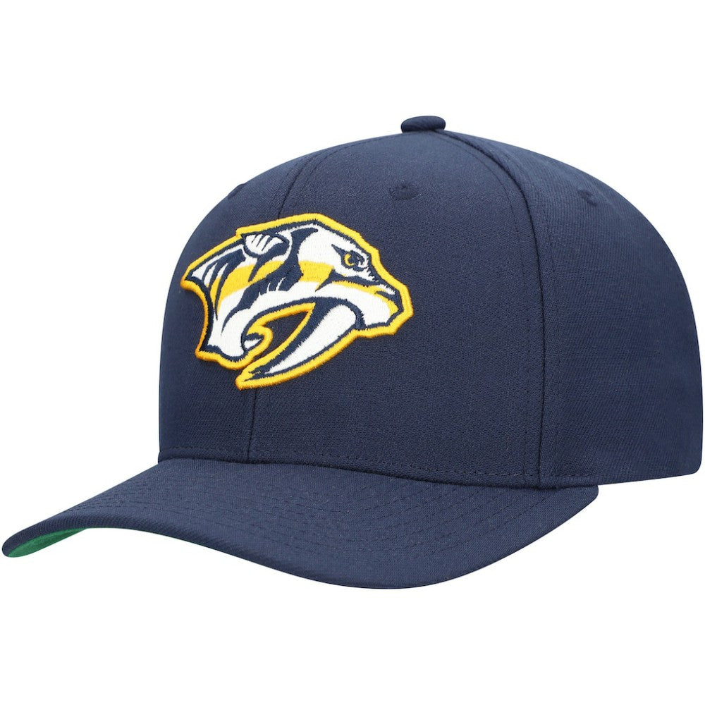 Nashville Predators Mitchell & Ness Core Team Ground Pro Adjustable Hat - Navy - NHL