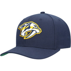 Nashville Predators Mitchell & Ness Core Team Ground Pro Adjustable Hat - Navy - NHL