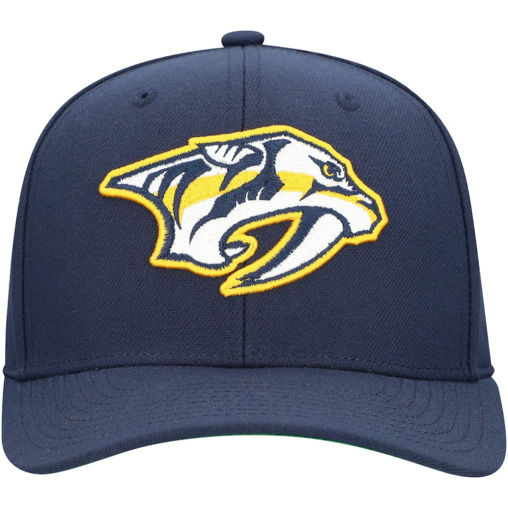 Nashville Predators Mitchell & Ness Core Team Ground Pro Adjustable Hat - Navy - NHL