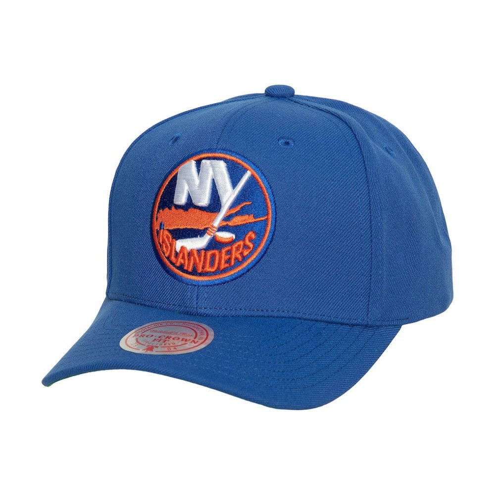New York Islanders Mitchell & Ness Core Team Ground Pro Adjustable Hat - Royal - NHL