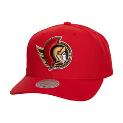 Ottawa Senators Mitchell & Ness Core Team Ground Pro Adjustable Hat - Red - NHL