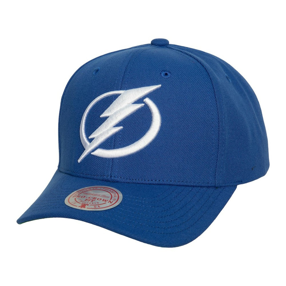 Tampa Bay Lightning Mitchell & Ness Core Team Ground Pro Adjustable Hat - Blue - NHL