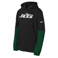 New York Jets Youth Club Pullover Hoodie Black | Nike for Sale