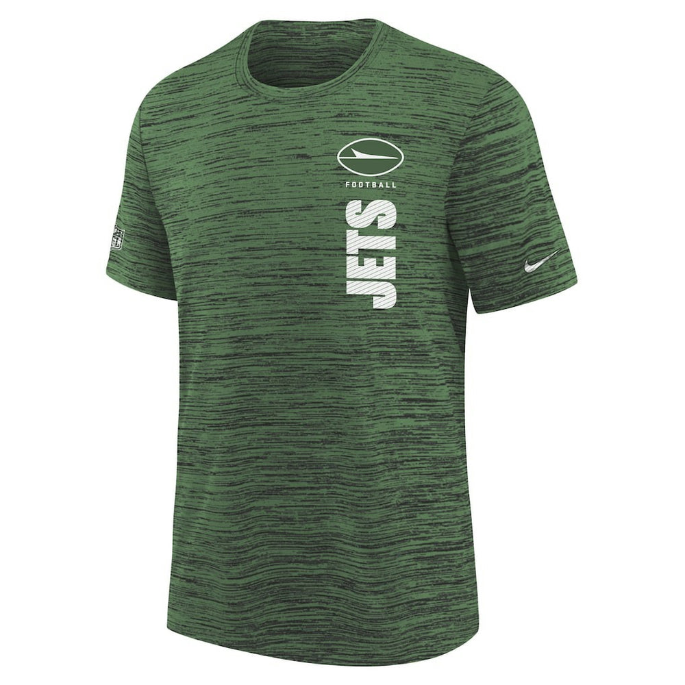 New York Jets Youth Sideline Velocity Performance T-Shirt Green | Nike for Sale