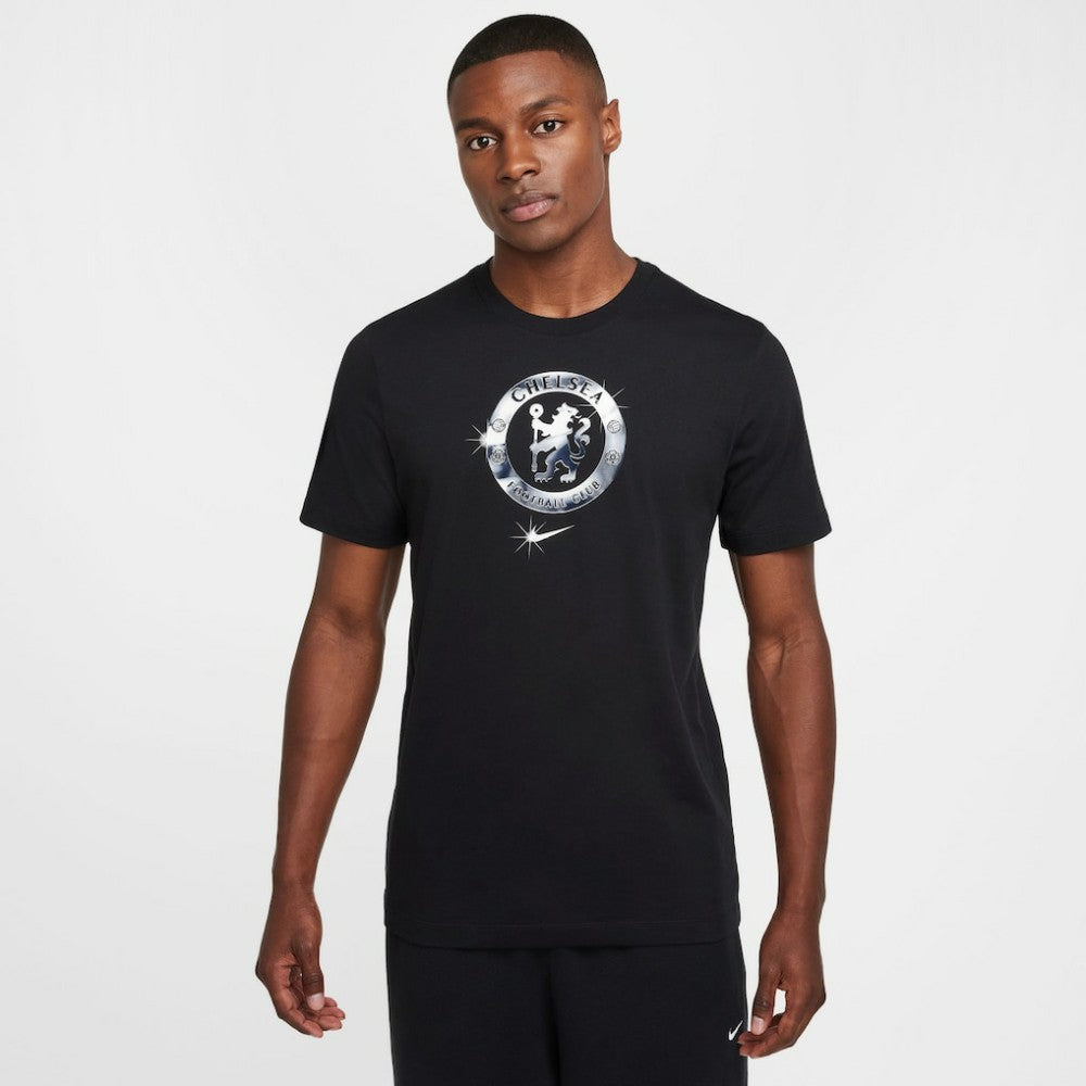 Chelsea Crest T-Shirt Black | Nike