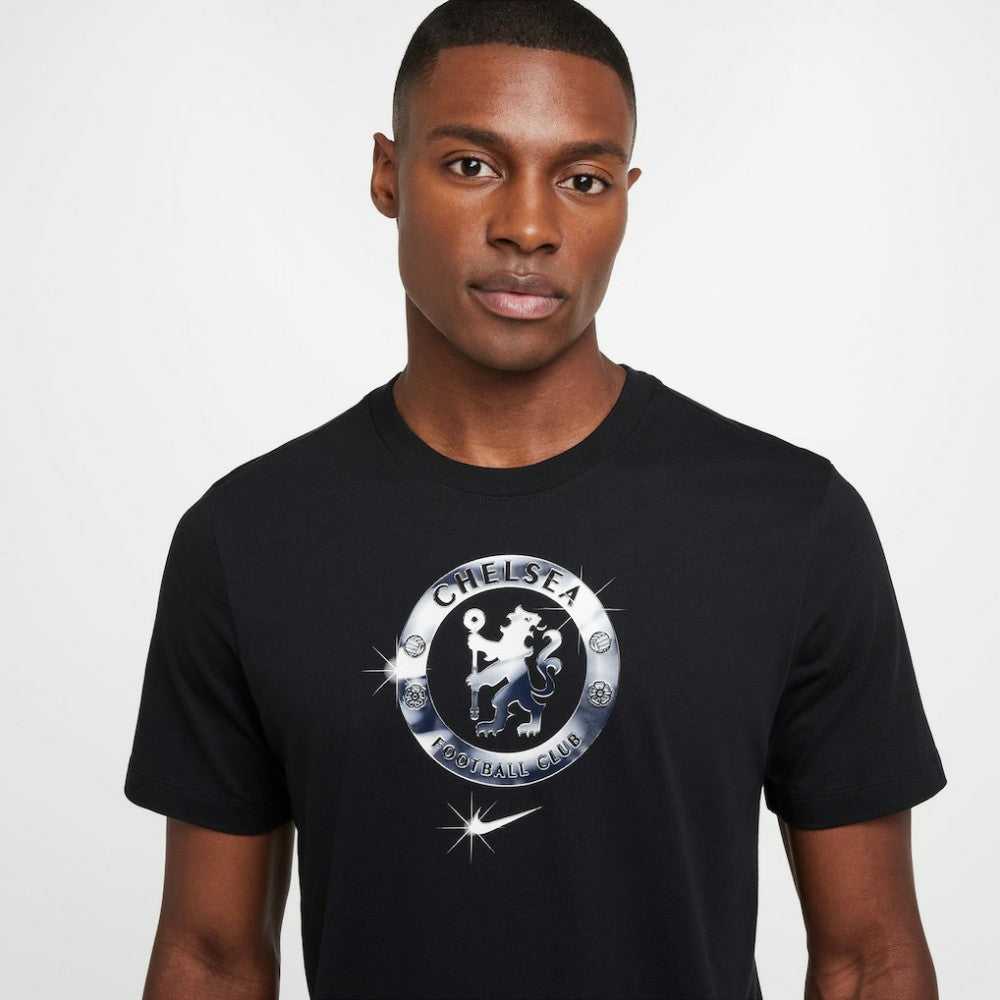 Chelsea Crest T-Shirt Black | Nike