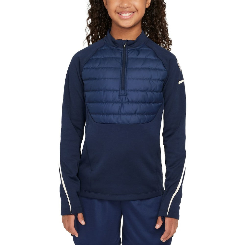Chelsea Youth 2024/25 Academy Drill Quarter-Zip Top Navy | Nike discount