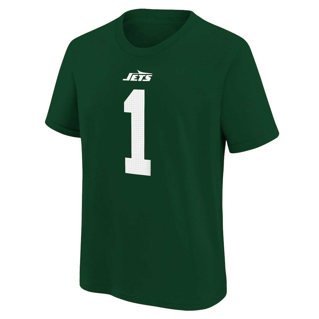 Ahmad Sauce Gardner New York Jets Youth Player Name & Number T-Shirt Green | Nike for Sale