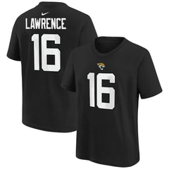 Trevor Lawrence Jacksonville Jaguars Youth Player Name & Number T-Shirt Black | Nike for Sale