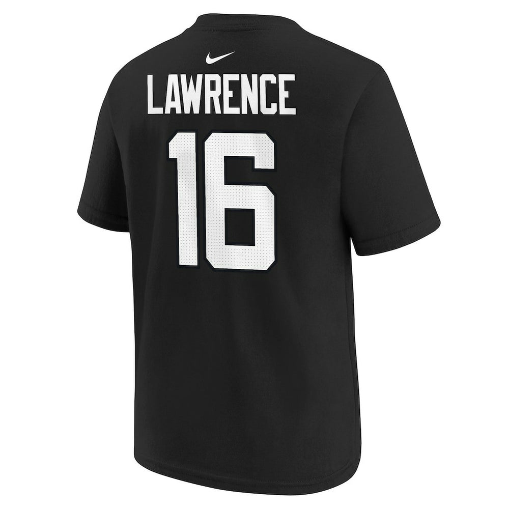 Trevor Lawrence Jacksonville Jaguars Youth Player Name & Number T-Shirt Black | Nike for Sale