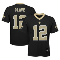 Chris Olave New Orleans Saints Youth Replica Player Jersey Black | NFL
