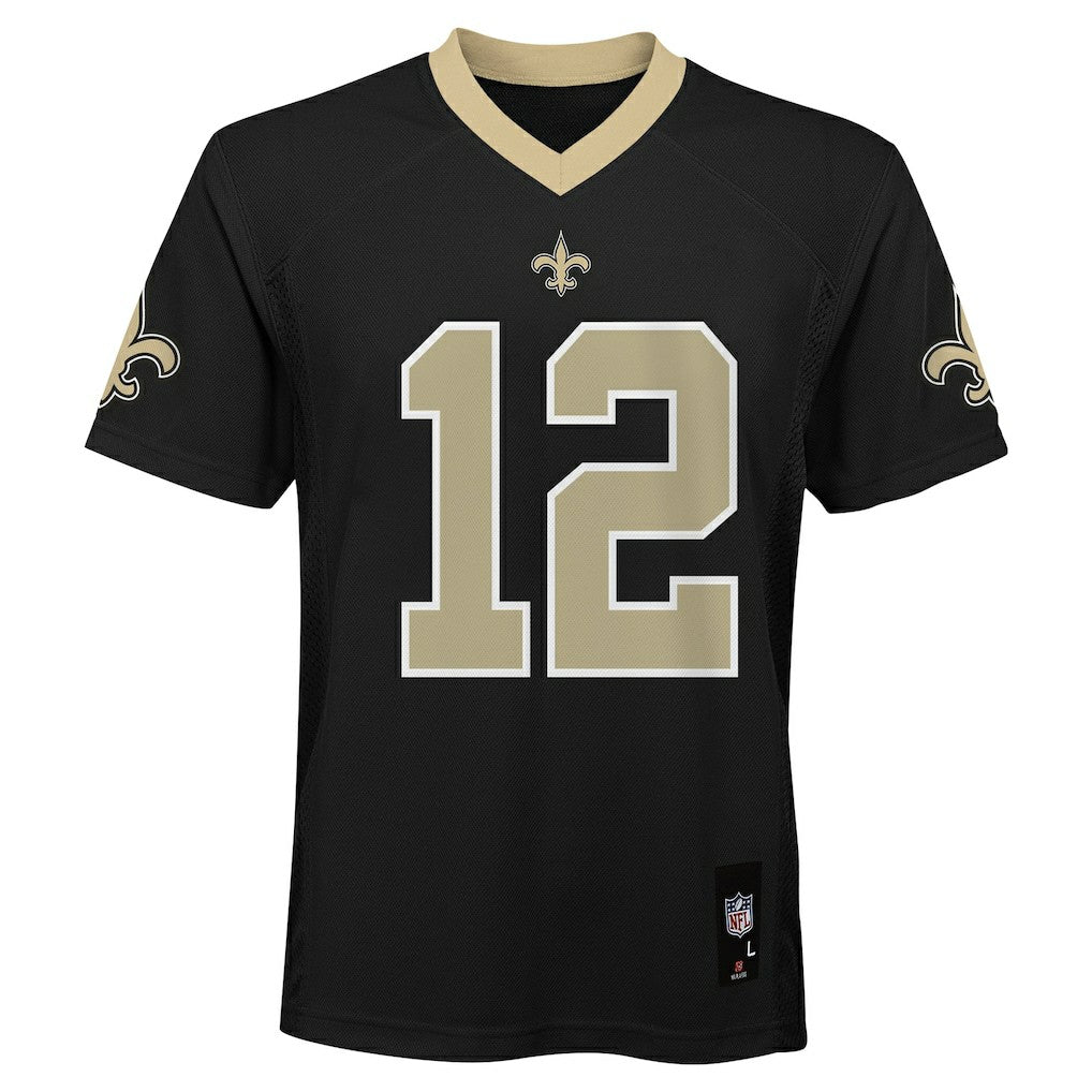 Chris Olave New Orleans Saints Youth Replica Player Jersey Black | NFL