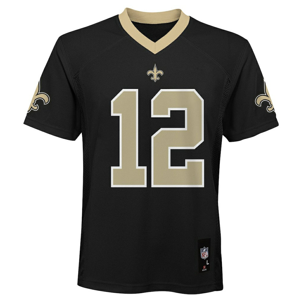 Chris Olave New Orleans Saints Youth Replica Player Jersey Black | NFL