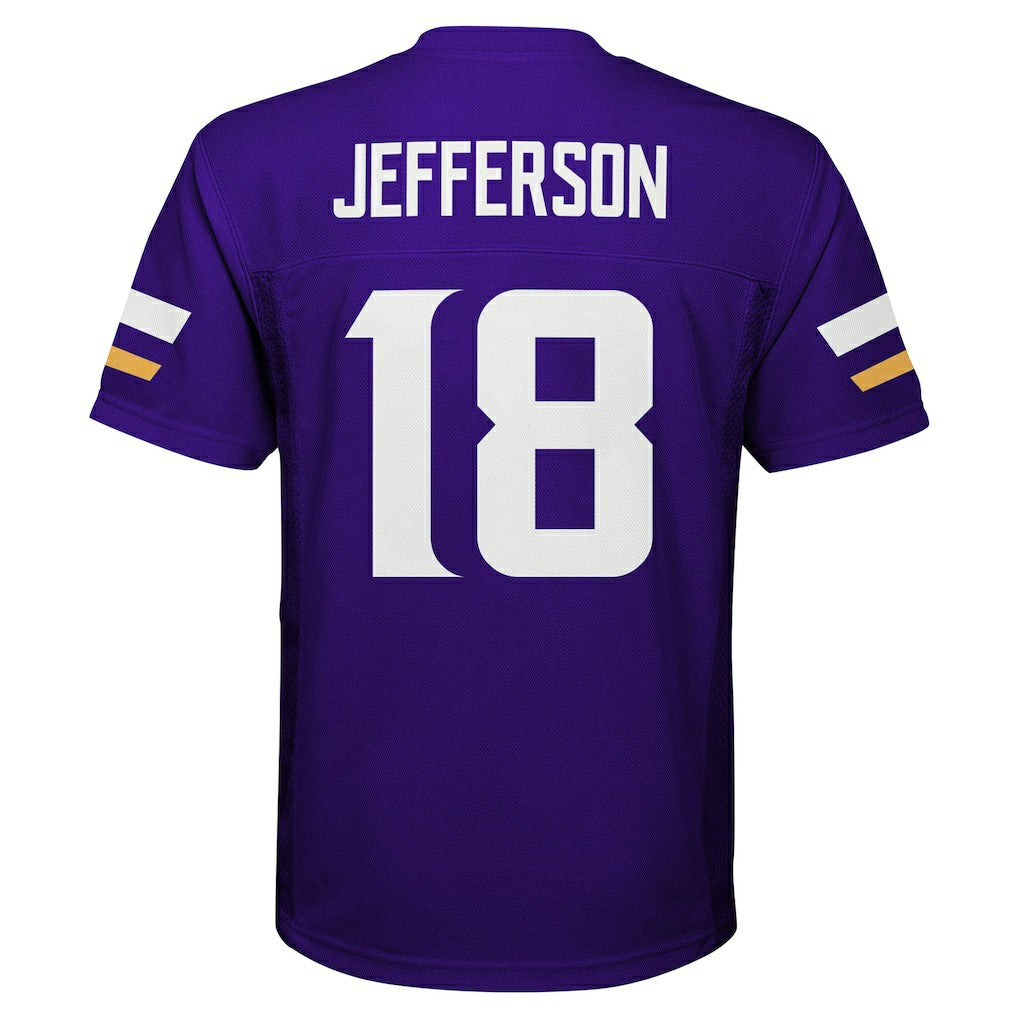 Justin Jefferson Minnesota Vikings Preschool Replica Player Jersey Purple | NFL