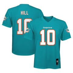 Tyreek Hill Miami Dolphins Preschool Replica Player Jersey Aqua | NFL