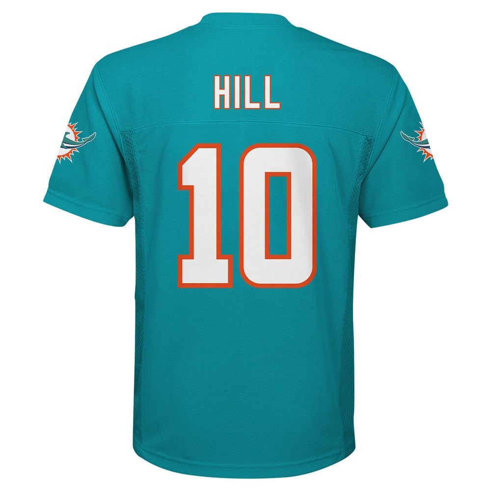Tyreek Hill Miami Dolphins Preschool Replica Player Jersey Aqua | NFL