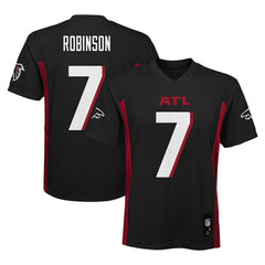 Bijan Robinson Atlanta Falcons Preschool Replica Player Jersey Black | NFL