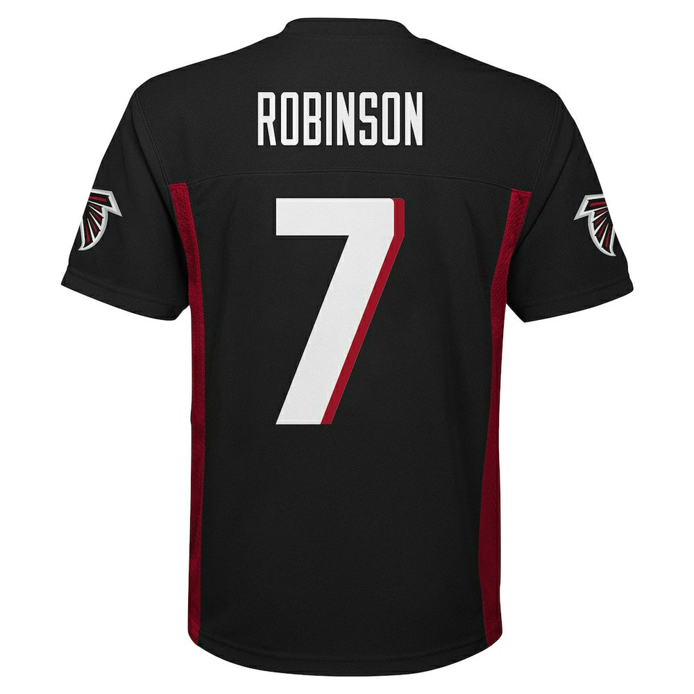 Bijan Robinson Atlanta Falcons Preschool Replica Player Jersey Black | NFL