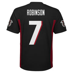 Bijan Robinson Atlanta Falcons Preschool Replica Player Jersey Black | NFL