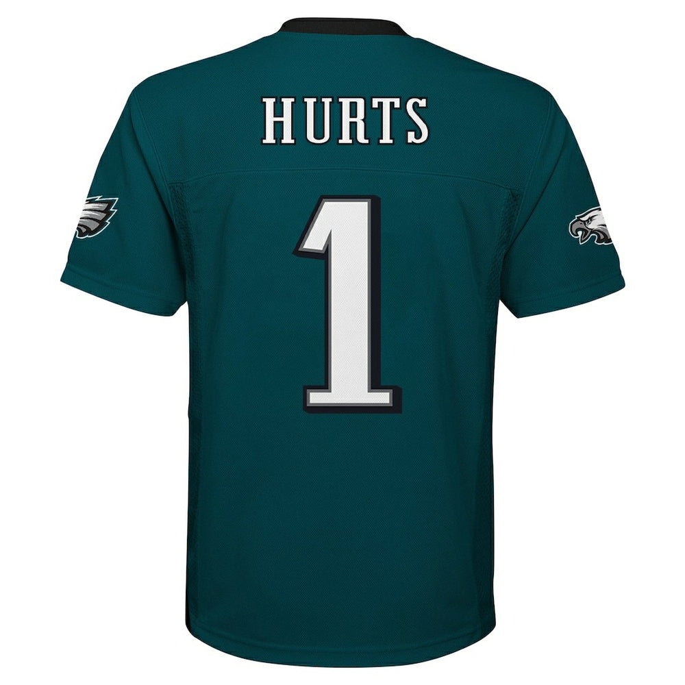 Jalen Hurts Philadelphia Eagles Preschool Replica Player Jersey Midnight Green | NFL