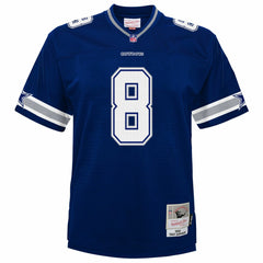 Troy Aikman Dallas Cowboys Youth 1996 Legacy Jersey Navy | Mitchell & Ness