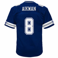 Troy Aikman Dallas Cowboys Youth 1996 Legacy Jersey Navy | Mitchell & Ness