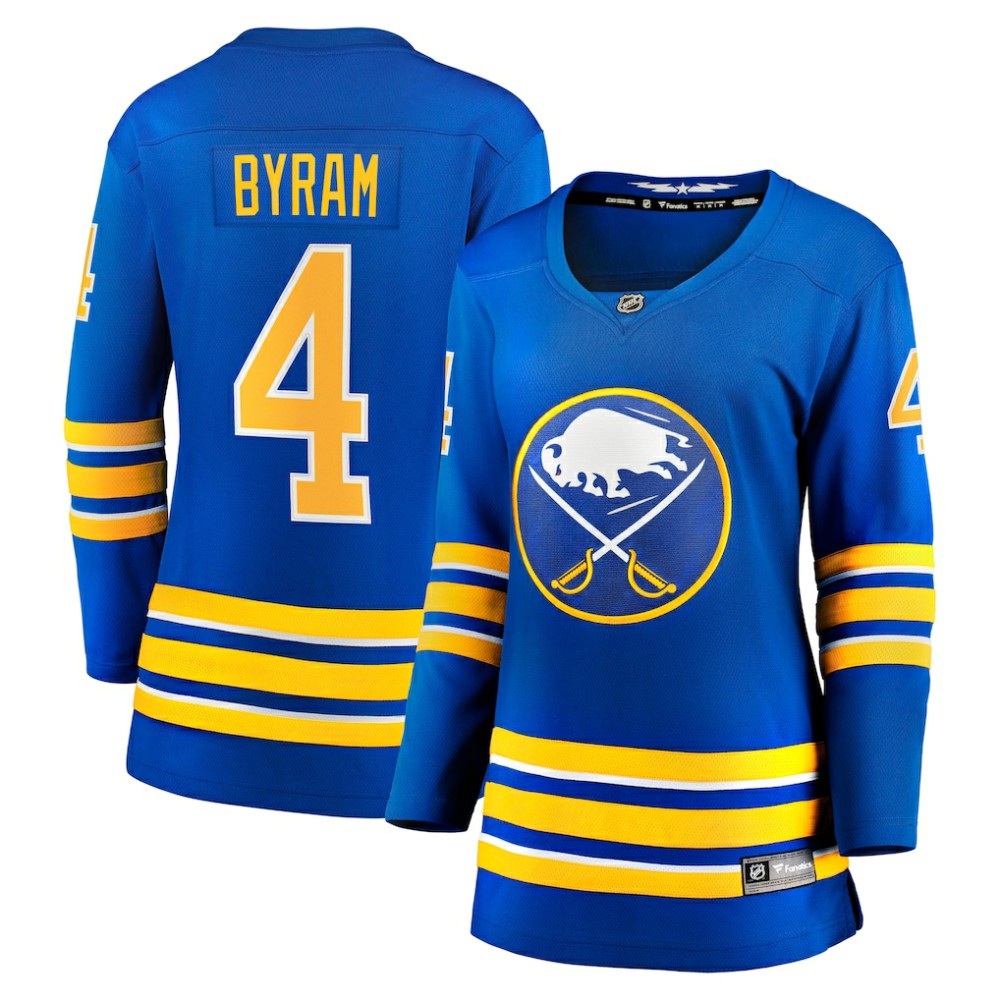 Bowen Byram Buffalo Sabres Fanatics Women's Home Breakaway Player Jersey - Royal - NHL