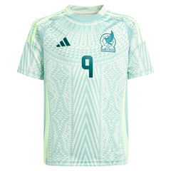Raul Jimenez Mexico National Team Youth 2024 Away Replica Player Jersey Green | Adidas cheap