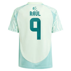 Raul Jimenez Mexico National Team Youth 2024 Away Replica Player Jersey Green | Adidas cheap