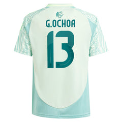 Guillermo Ochoa Mexico National Team Youth 2024 Away Replica Player Jersey Green | Adidas discount