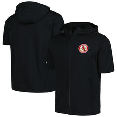St. Louis Cardinals Levelwear Recruit Short Sleeve Full-Zip Hoodie - MLB