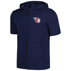 Cleveland Guardians Levelwear Recruit Short Sleeve Full-Zip Hoodie - MLB