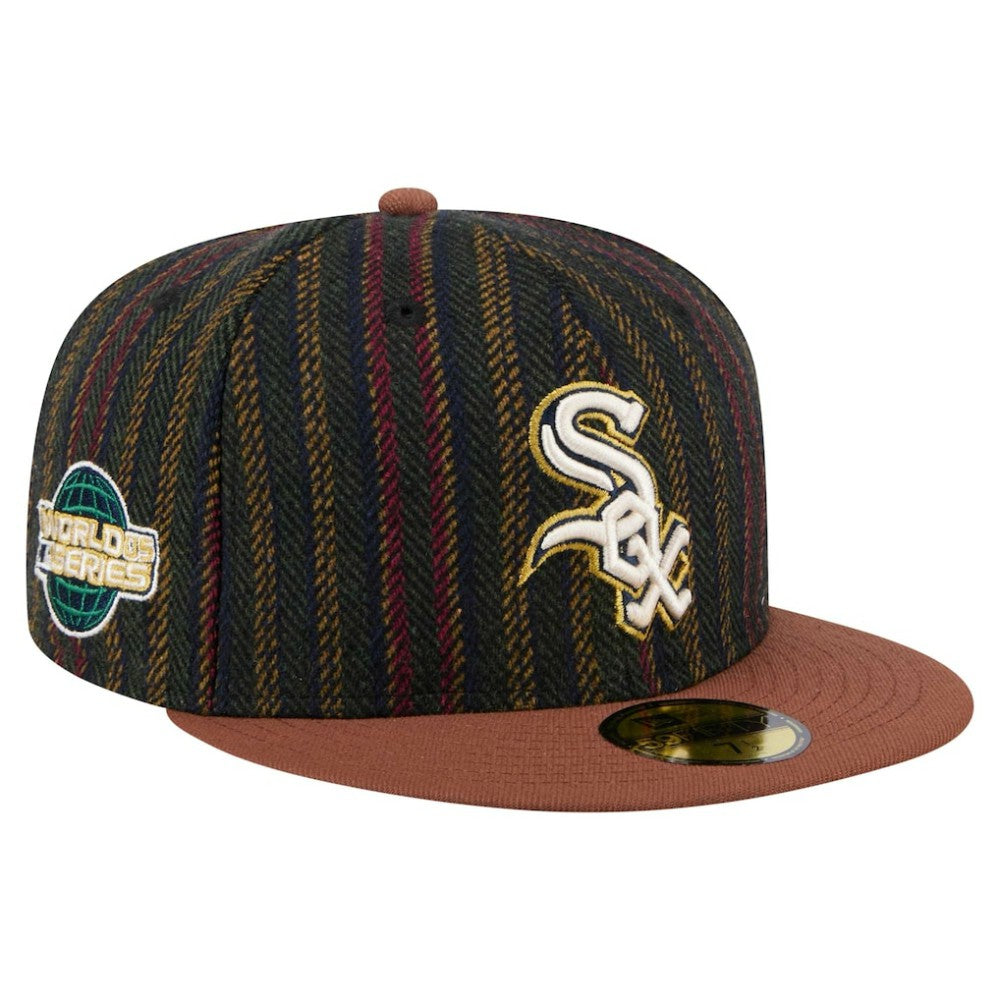 Chicago White Sox New Era Vintage Herringbone 59FIFTY Fitted Hat - MLB