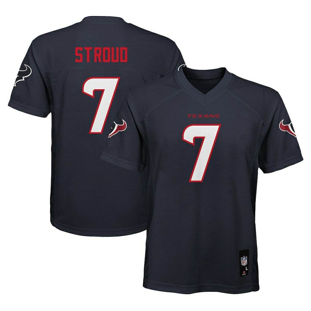C.J. Stroud Houston Texans Youth Replica Player Jersey Navy | NFL