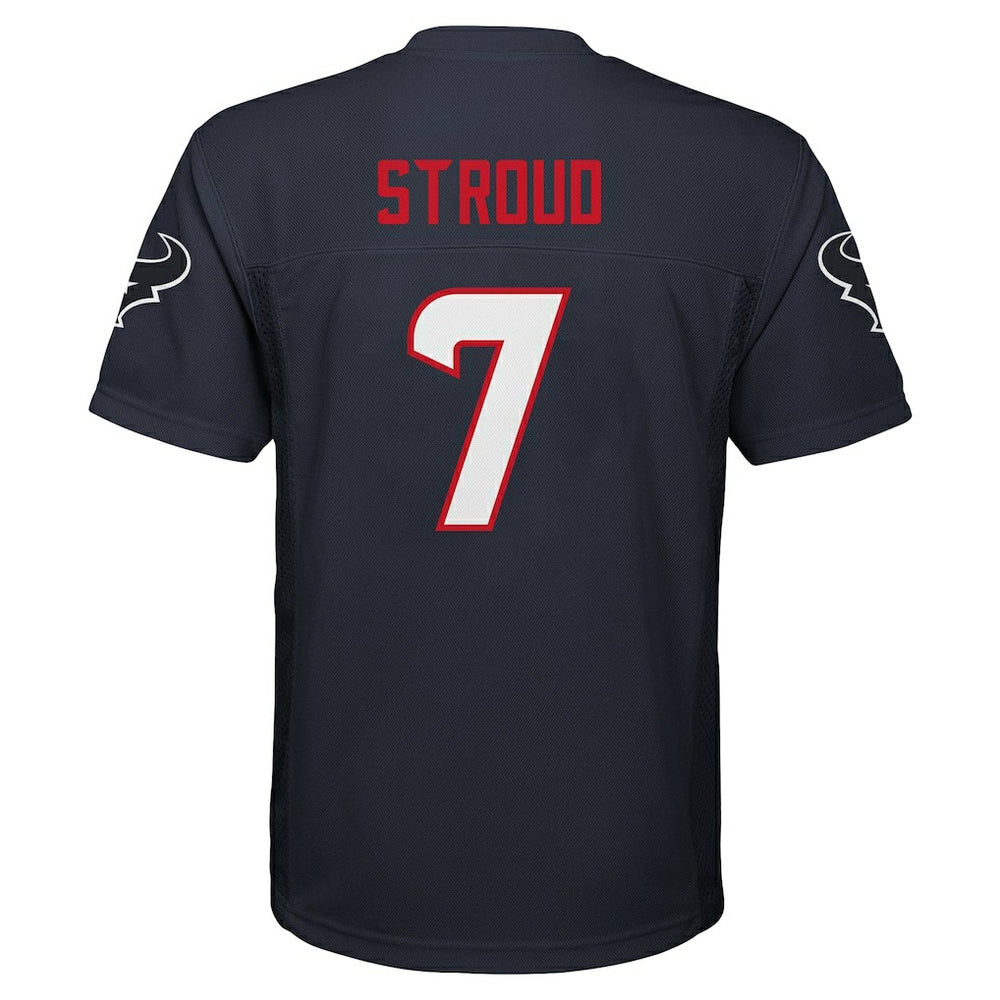 C.J. Stroud Houston Texans Youth Replica Player Jersey Navy | NFL